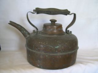  Simplex Quick Boiler Copper Tea Kettle Whistles No 840683