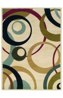 Contemporary LARGE NEW Area Rug Carpet Ivory 7 10 x 10 Modern