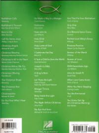 Christmas The Best of Contemporary Christian Music Song Book
