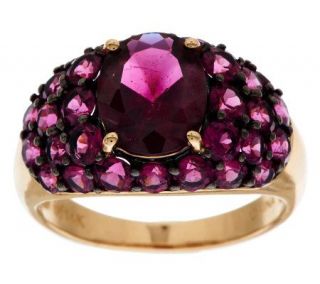 00 ct tw Brazilian Rose Blush Garnet Domed Ring, 14K   J276931