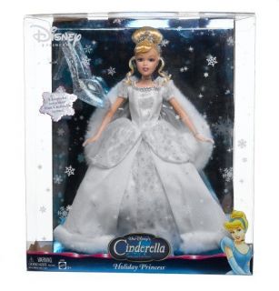 New Disney Christmas Holiday Princess Cinderella COLLECTIBLE DOLL