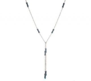 Judith Ripka Sterling 8.60ct Diamonique 33 Station Lariat —