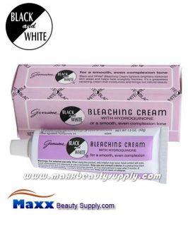 black and white bleaching cream w hydroquinone 1 5oz for a smooth even
