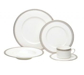 Mikasa Woven Cable Platinum 5 Piece Place Setting —