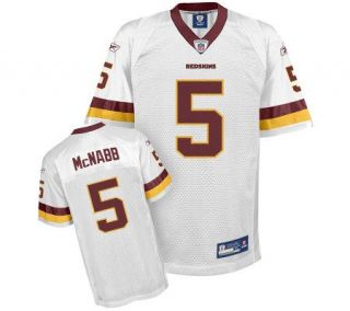 NFL Redskins Donovan McNabb Youth Replica WhiteJersey —