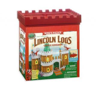 Lincoln Logs Kings Palace Castle Kingdom Building Set —