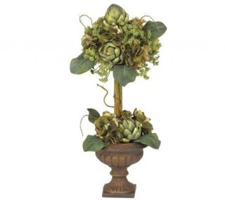 Artichoke Topiary Flower Arrangement by NearlyNatural —