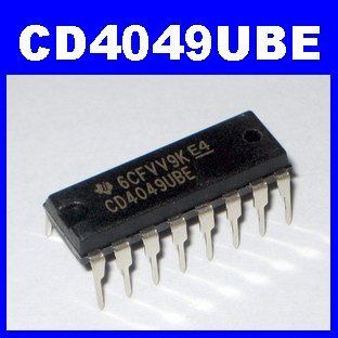 20pcs CD4049UBE CD4049 Hex Buffer Converters IC