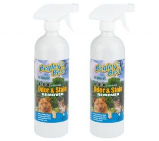 Begleys Best All Natural Pet Odor and Stain Remover Duo —