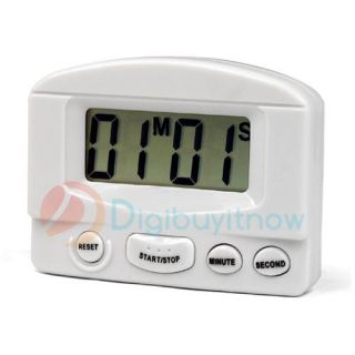 Mini Portable LCD Home Digital Kitchen Cooking Count Up Down Alarm