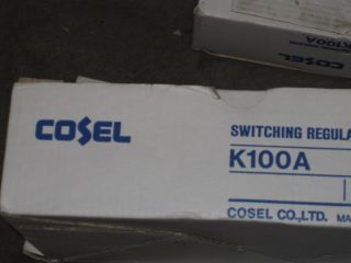Cosel K100A Switching Power Supply NR