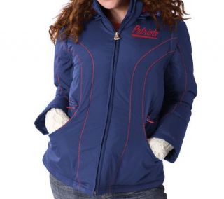 NFL New England Patriots Womens Cinched 4 in 1Jacket —