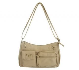 Travelon Pocket Hobo Shoulder Bag with LED Light —