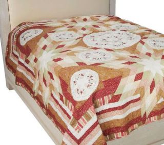 Rachelle 100Cotton Handcrafted King Size Quilt —
