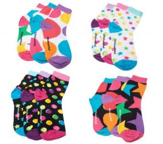 little missmatched CrazyCoordinate Hearts & Stars Crew Socks