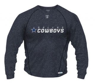 NFL Cowboys Equipment Heathered Long Sleeve T Shirt —