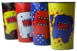  Animated Character Set 4 Colorful Party Plastic Drinking Glasses