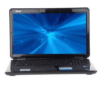 Asus17.3Notebo 4GB RAM,320GBHD Windows7,DVD RW CardReader,Webc McAfee 