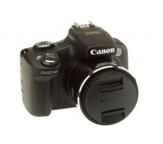 Canon PowerShot SX50 HS 12MP 50X Zoom Digital Camera w/ Accessories 