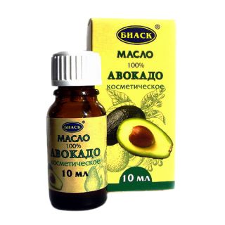 Russian 100 Avocado Cosmetic Oil for Skin Care 10ml БИАСК
