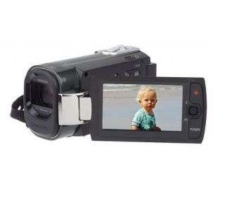 Samsung 16GB Memory Camcorder with 65x IntelliZoom and Case — 