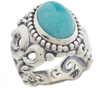 Carolyn Pollack Sterling Peruvian ite Ring —