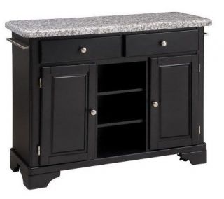 Home Styles Premium Create a Cart with Gray Granite Top —