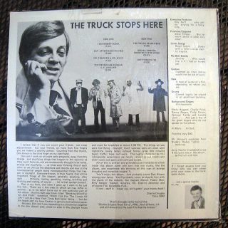Don Hinson The Truck Stops Here LP w Banned from Air