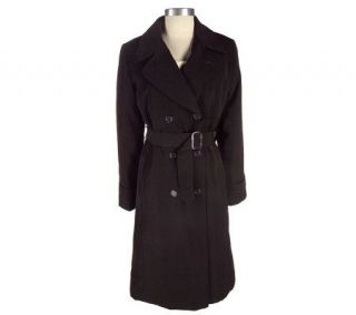 Utex Designs Double Breasted Trench Coat w/ Button Out Lining