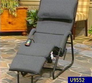 Homedics 10 Motor Massaging Lounge Chair —