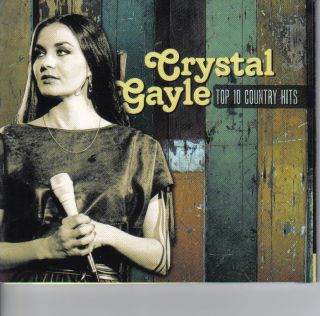Crystal Gayle Top 10 Country Hits Double CD