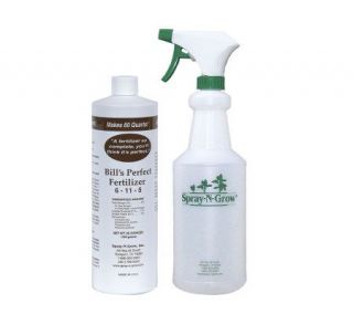 Bills Perfect Fertilizer & Spray N Grow SprayBottle —