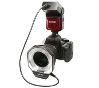 Bower Macro Flash compatible for Canon DigitalSLR E TTL I/II