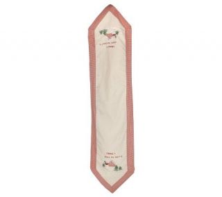 Home is Where the Heart is 100Cotton Table Runner by Valerie   H06654