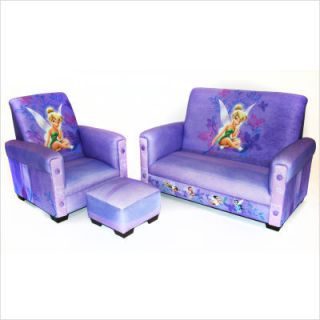 Disney Tinkerbell Fairies Toddler Couch Sofa Chair Set