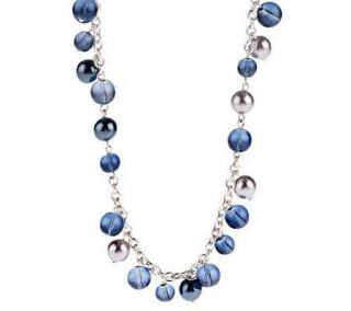 Joan Rivers Simulated Pearl & Bead 48 Necklace w/3 Extender