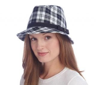 Liz Claiborne New York Fedora Hat with Bow —