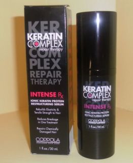 Coppola Keratin Protein Complex Hair Intense RX Ionic Repair Serum 1