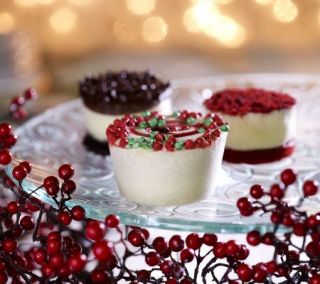 Juniors (18) Holiday Mini Cake Sampler Auto Delivery —