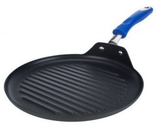 Guy Fieri Hard Anodized Nonstick 11 Round Grill Pan —