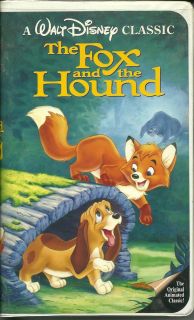 Walt Disneys The Fox and the Hound Clamshell VHS