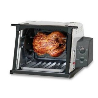 Ronco Showtime Compact Rotisserie BBQ Oven Stainless
