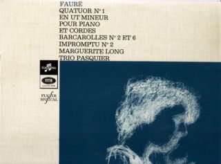  Quatuor N°1 Ut Mineur Op. 15 piano et cordes Columbia FCX 30293 LP