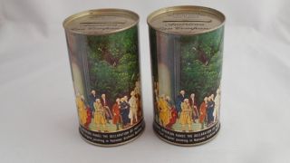  Pair of American Can Company Tin Banks