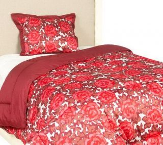 Liz Claiborne New York Bergman Floral TW Comforter and Sham Set