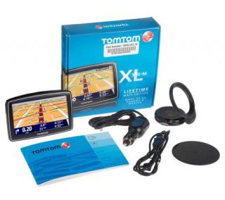 TomTom XL 340M GPS with 4.3 LCD Screen, Text to Speech & Maps