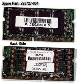 Compaq Presario 1200 1600 1800 32MB RAM Memory Module