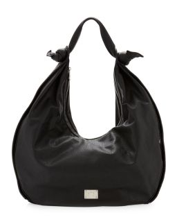 Handbags by Romeo Juliet Couture Polly Banana Hobo Black