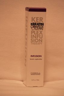 COPPOLA Keratin Complex Infusion Therapy Treatment 3.4 oz NEW