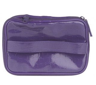 Bare Escentuals Wild Glamour Expandable Faux Croc Cosmetic Bag